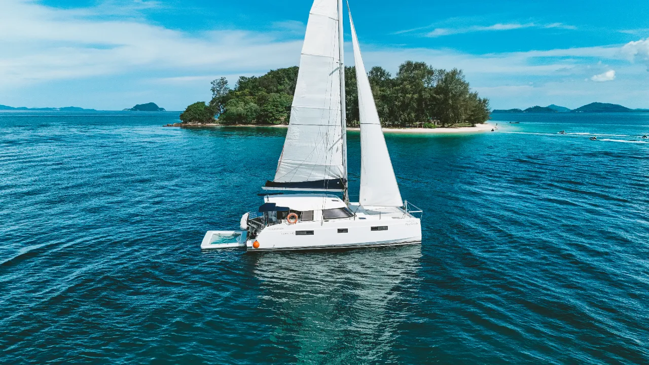 Racha Island + Coral Island by Catamaran