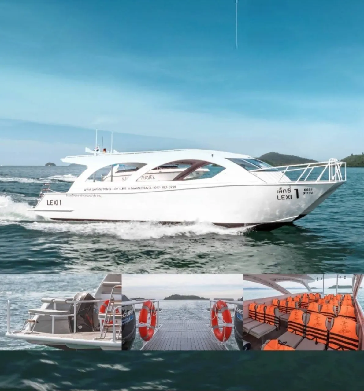 ทัวร์อ่าวพังงา เจมส์บอนด์ เกาะนาคาใหญ่ เรือ Speed Catamaran
