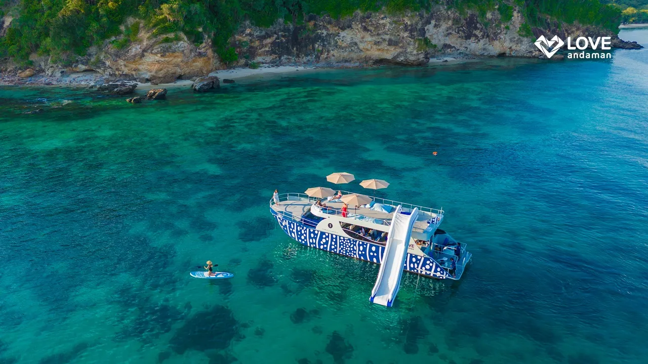 ทัวร์เกาะพีพี อ่าวมาหยา เกาะไม้ท่อน เรือSpeed Catamaran ทัวร์ภูเก็ต